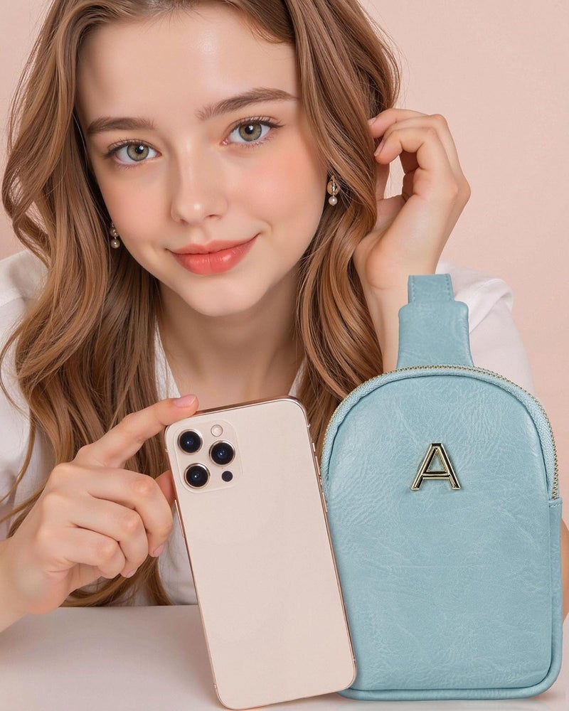 Freesya Store Valentines Day Gifts for 8 9 10 11 12 13 14 15 16 Year Old Girl, Initial Crossbody Bag for Girls, Birthday Gifts for Daughter Granddaughter, Tween Teen Girls Trendy Stuff, 5th 8th Grade Gift - Image 4